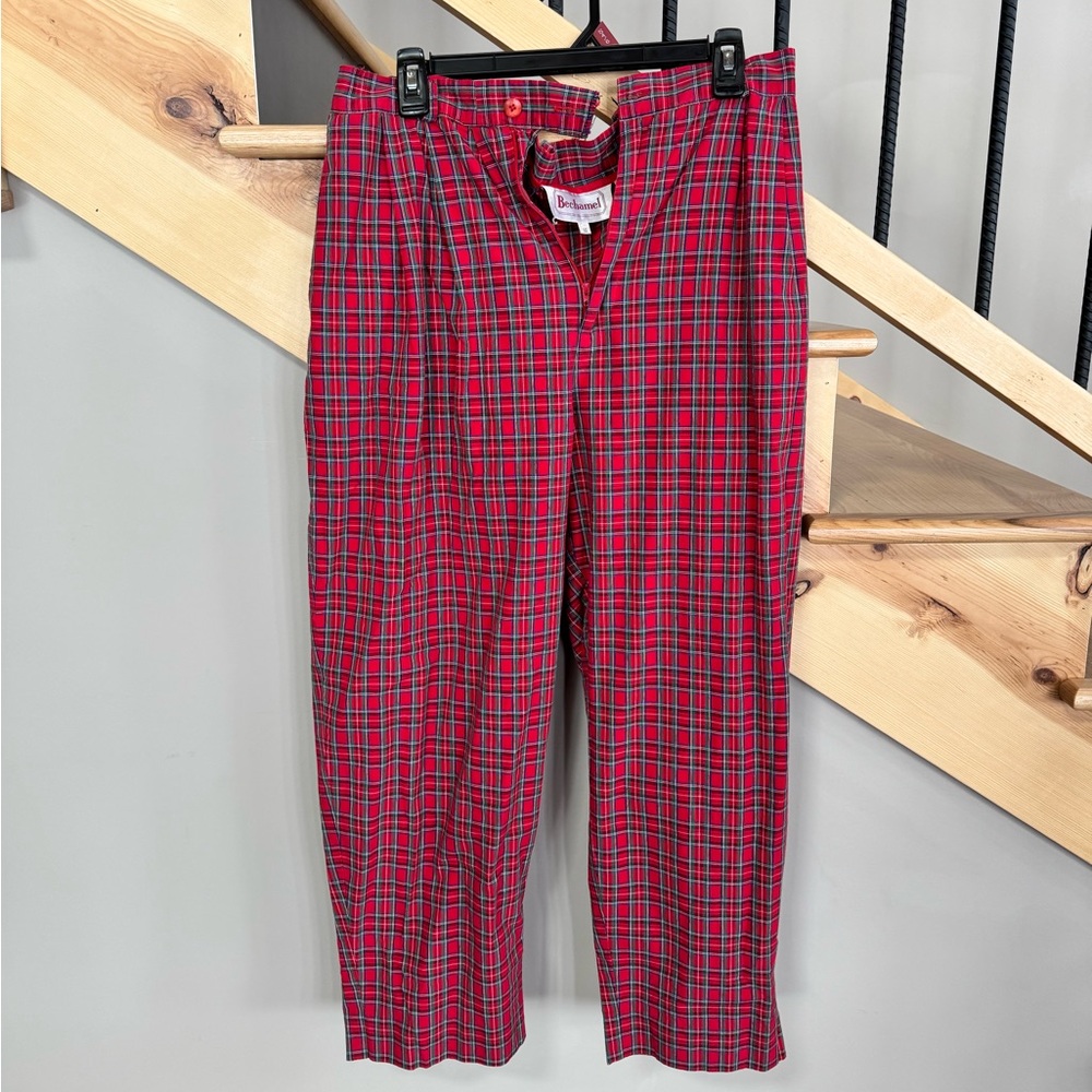 Vintage Bechamel Christmas themed slacks.